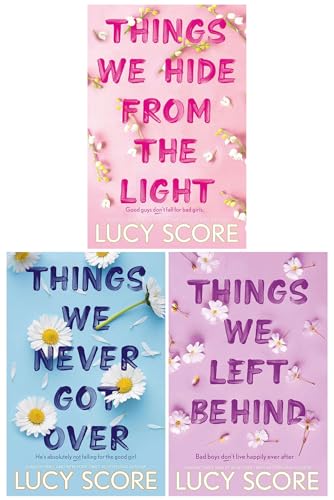 Knockemout Series 3 Books Collection Set By Lucy Score (Things We Hide From The Light, Things We Left Behind & Things We Never Got Over)
