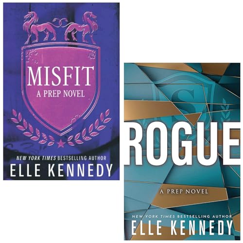Prep Series By Elle Kennedy: 2 Books Collection Set (Misfit, Rogue)