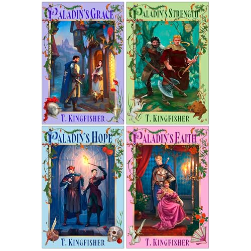 The Saint of Steel Series 4 Books Collection Set by T. Kingfisher (Paladin's Grace, Paladin's Strength, Paladin's Hope and Paladin's Faith)