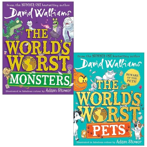 The World's Worst Monsters & Pets 2 Books Collection Set ( The World's Worst Monster's, The World's Worst Pets)