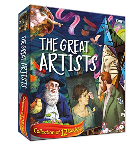 The Great Artists 12 Books Collection Set (Da Vinci, Monet, Picasso, Van Gogh & More!)