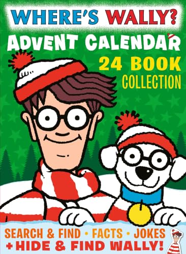 Where's Wally? Advent Calendar 24 Book Collection: Countdown to Christmas with this ultimate festive Where's Wally? gift for kids 6 and up!