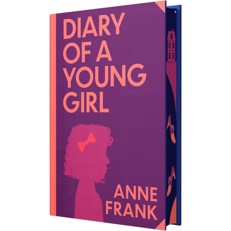 The Diary of a Young Girl by Anne Frank – A Heartfelt Journey of Courage and Resilience| Sprayed Edge Hardcover Edition