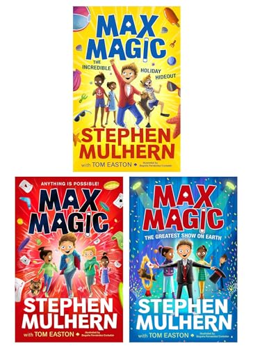 Max Magic Series 3 Books Collection Set By Stephen Mulhern(The Incredi ...