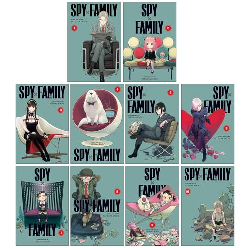 Spy x Family Volume 1-10 Books Collection Set By Tatsuya Endo