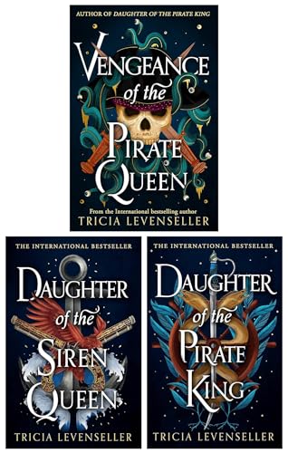 Daughter of the Pirate King Trilogy 3-Book Set by Tricia Levenseller | YA Fantasy Adventure of Magic, Sea Battles, Love, Revenge & Fierce Heroines