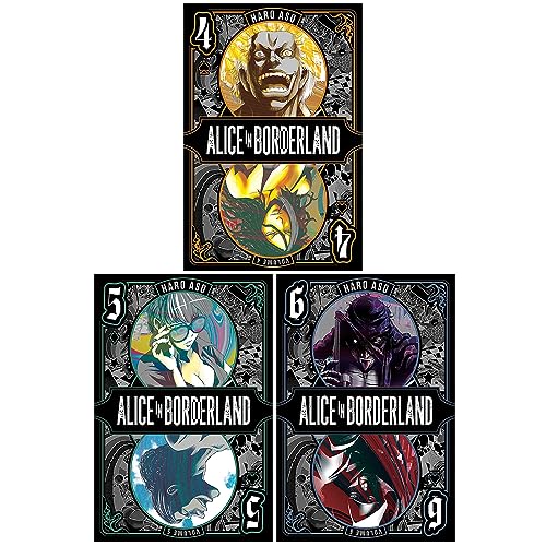 Alice in Borderland Volume 4-6 Collection 3 Books Set By Haro Aso