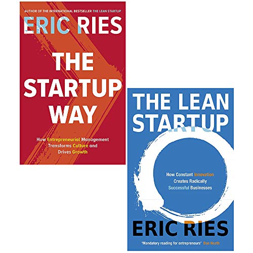 Eric Ries Collection 2 Books Set (Startup Way, The Lean Startup)