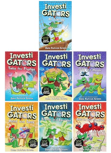 InvestiGators Series 7 Books Set Collection By John Patrick Green ...