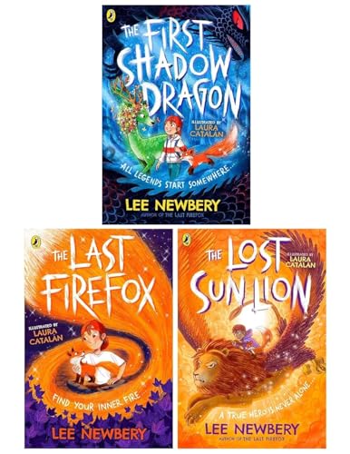 The Last Firefox Series By Lee Newbery 3 Books Collection Set (The Last Firefox, The First Shadow dragon and The Lost Sun Lion)