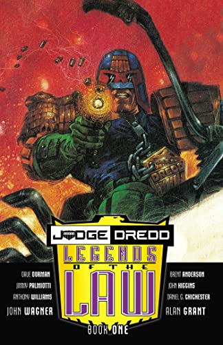 Judge Dredd: Legends of The Law: Book One by John Wagner – A Dark, Dystopian Graphic Novel Collection | Paperback