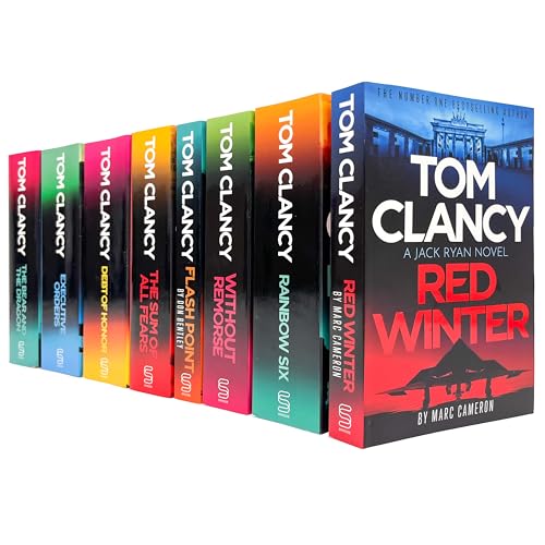 Tom Clancy's 8 Book Hardback Collection Zone – Lowplex Books