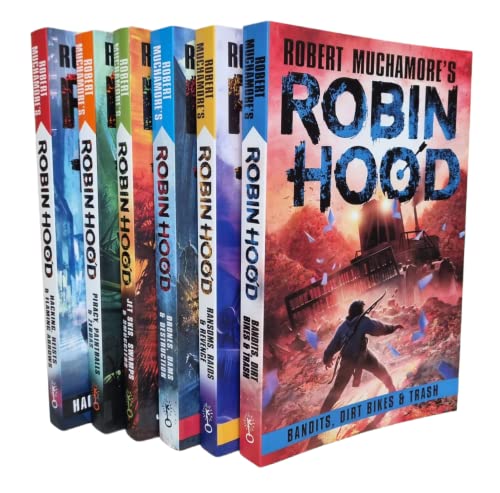 Robert Muchamore's Robin Hood Series 6 Book Set Collection