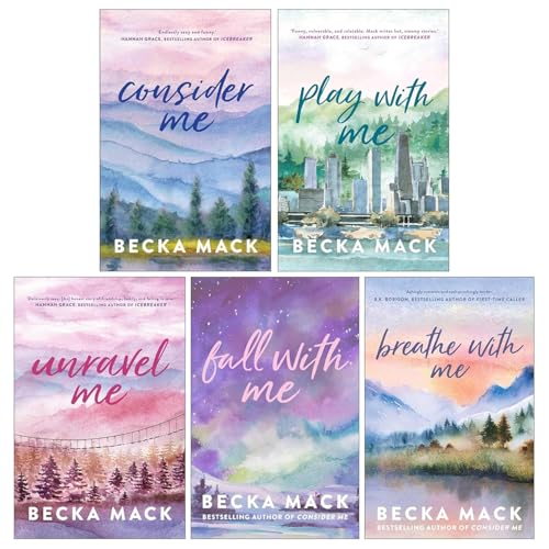 Playing For Keeps Series by Becka Mack 5 Books Collection (Consider Me, Play with Me, Unravel Me, Fall With Me and Breathe with Me)