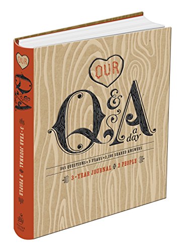 Our Q and A a Day: 3-Year Journal for 2 People (Q&A a Day) By Potter Style