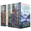 Rachel Lynch Detective Kelly Porter Series 10 Books Collection Set (Sudden Death, Lying Ways, Lost Cause, Little Doubt, Blood Rites, Bold Lies, Bitter Edge, Dark Game, Deep Fear and Dead End)