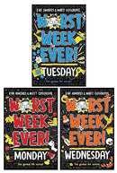 Worst Week Ever! Series 3 Books Collection Set By Eva Amores & Mat Gosgrove (Worst Week Ever! Monday, Worst Week Ever! Tuesday, Worst Week Ever! Wednesday)