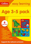 Collins Easy Learning Starter Set Ages 3-5: Perfect for Home Learning – Fun and Educational Preschool Books for Early Childhood Development