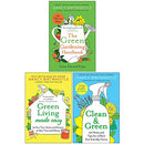 Nancy Birtwhistle Collection 3 Books Set (The Green Gardening Handbook, Green Living Made Easy, Clean & Green)