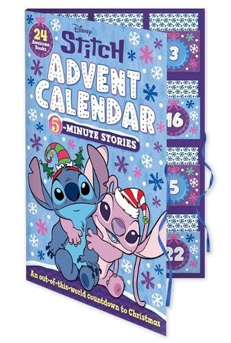 Disney Stitch: Advent Calendar 5-Minute Stories | Countdown to Christmas Filled with 24 Awesome Surprises