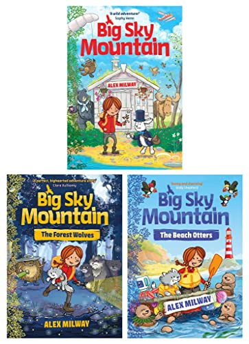 Big Sky Mountain Series 3 Books Collection Set (Big Sky Mountain, The Forest Wolves & The Beach Otters)
