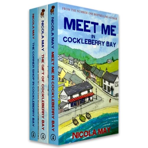Cockleberry Bay Series 1-3 Books Collection Set by Nicola May (The Corner Shop in Cockleberry Bay, Meet Me in Cockleberry Bay and The Gift of Cockleberry Bay)