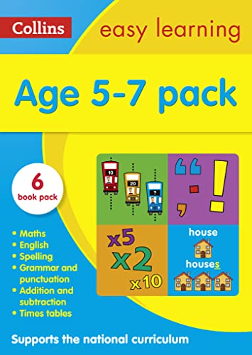 Collins Easy Learning Starter Set Ages 5-7: Ideal for home learning (Collins Easy Learning KS1)