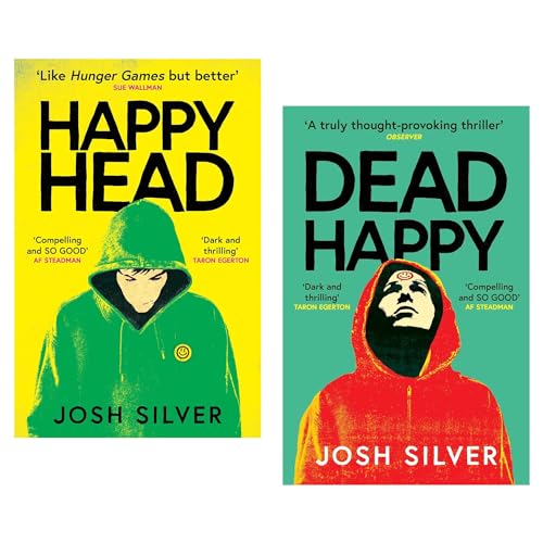 Happy Head Series 2 Books Collection Set (Happy Head & Dead Happy) by Josh Silver