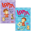 Astrid Lindgren Lotta Collection 2 Books Set (Lotta Says 'No!' & Lotta Makes a Mess)