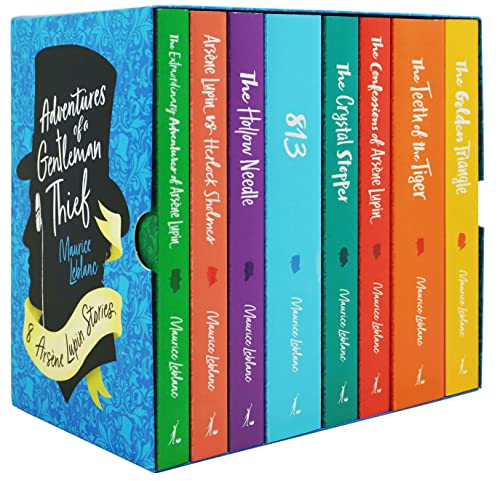 The Complete Collection of Arsene Lupin – 8 Book Box Set by Maurice LeBlanc | Classic Mystery, Crime Fiction, Detective Stories & Adventure Novels!