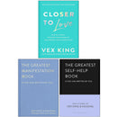 Vex King Collection 3 Books Set (Closer to Love, The Greatest Self-help Book and The Greatest Manifestation Book (Is The One Written By You)