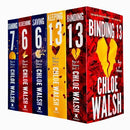 Boys of Tommen Series 5 Books Set by Chloe Walsh – Young Adult Romance Book Collection (Binding 13, Keeping 13, Saving 6, Redeeming 6, Taming 7)
