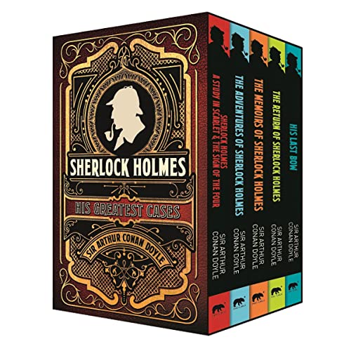 Sherlock Holmes: His Greatest Cases: 5-Book paperback boxed set (Arcturus Classic Collections, 11)