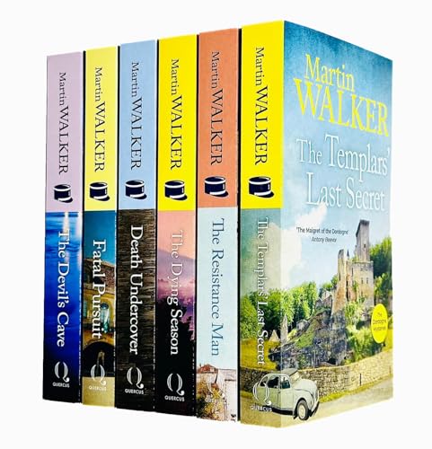 Bruno Chief Of Police Series Dordogne Mysteries 5 - 10 Collection 6 Books Set by Martin Walker (The Devil's Cave,Resistance Man,Death Undercover,Dying Season, Fatal Pursuit and Templars' Last Secret)