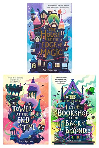 The House at the Edge of Magic 3 paperback Book Collection by Amy Sparkes | Magical Fantasy Adventure Series for Kids 8+ | Fun & Imaginative Reads