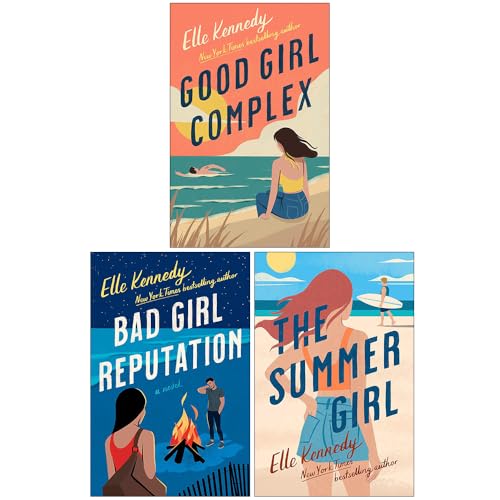 Avalon Bay Series 3 Books Collection Set By Elle Kennedy (Good Girl Complex, Bad Girl Reputation and The Summer Girl)