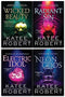 Katee Robert Dark Olympus Series 4 Books Set (Neon Gods, Electric Idol, Wicked Beauty, Radiant Sin)