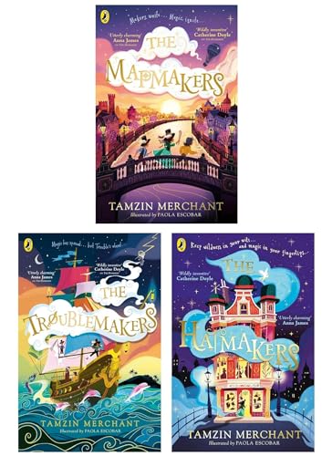 The Hatmakers Series 3 Books Collection Set (The Hatmakers, The Mapmakers & The Troublemakers) by Tamzin Merchant