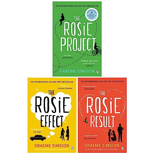 Don Tillman Series 3 Books Collection Set By Graeme Simsion (The Rosie Project, The Rosie Effect, The Rosie Result)