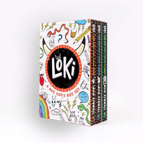 Loki: A Bad God’s Guide Series by Louie Stowell – 3-Book Collection Box Set | Funny Children's Fantasy Adventures with Mythology & Humor (Paperback)