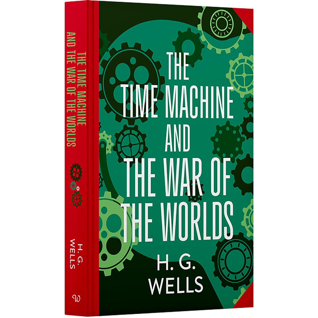 The Time Machine & The War of The Worlds by H. G. Wells (Deluxe Hardback Sprayed Edge Edition)