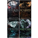 Emily McIntire Never After Series Collection – 4 Book Set Hooked,Scarred, Wretched, Twisted | Romance Fiction & Love Stories for Young Adults Ages 12+