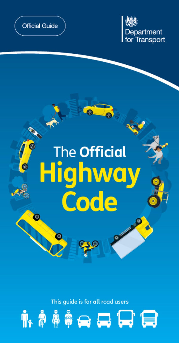 The Official Highway Code Book (Latest 2025 Edition, Paperback) – Essential UK Driving Rules, Road Signs & Safety Guide for All Road Users