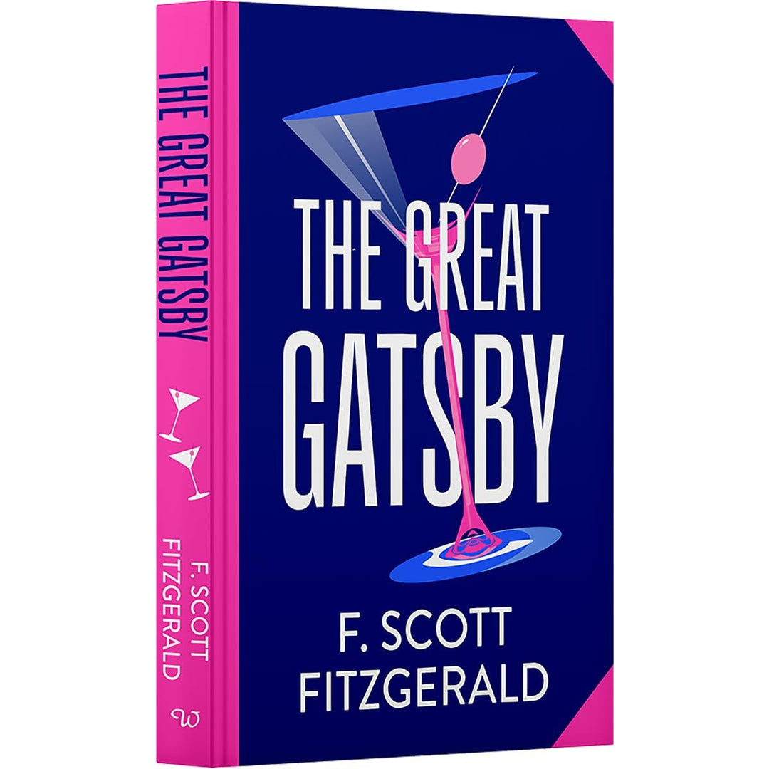 The Great Gatsby Book by F. Scott Fitzgerald (Deluxe Hardback Sprayed Edge Edition)
