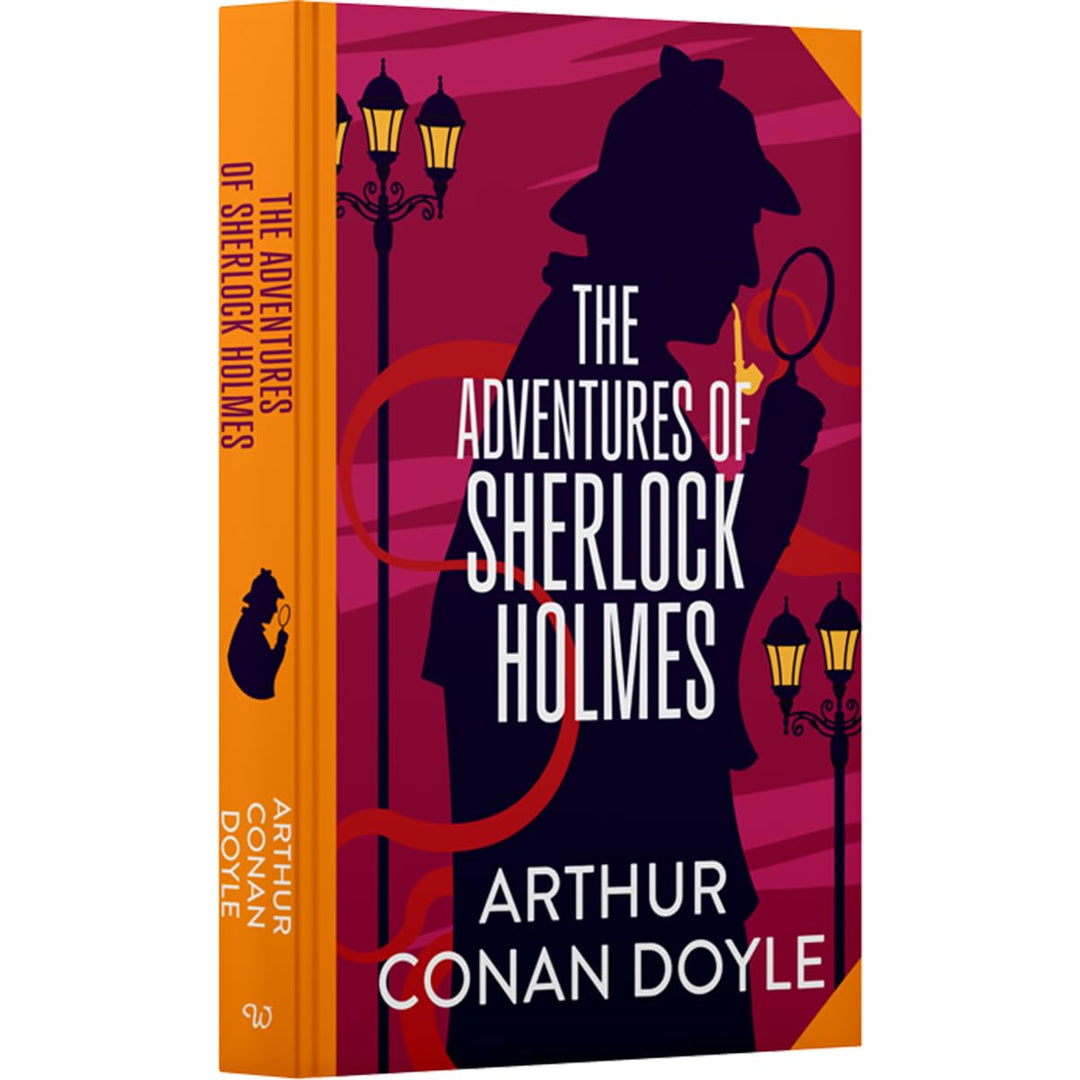 The Adventures of Sherlock Holmes Book by Sir Arthur Conan Doyle (Deluxe Hardback Sprayed Edge Edition)