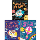 Caryl Hart Meet the Collection 3 Books Set (Planets, Oceans, Weather)