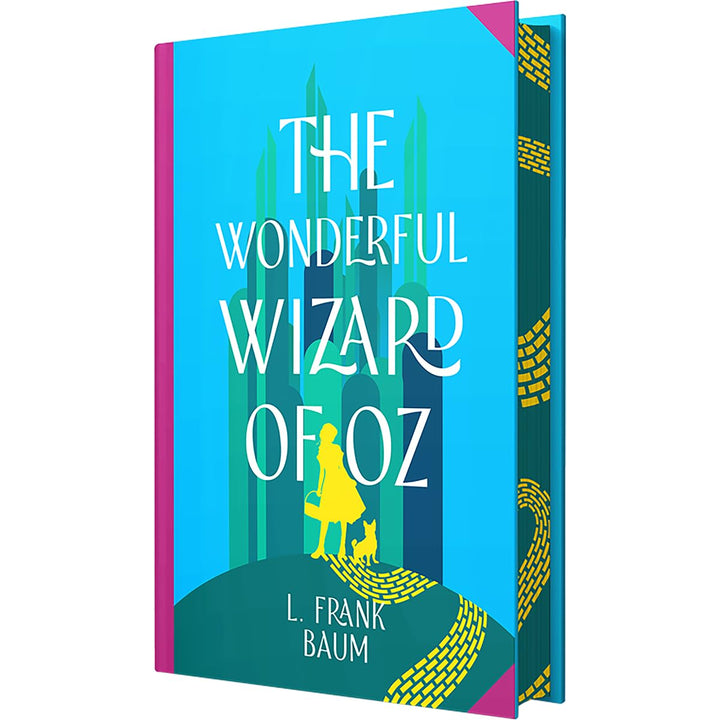 The Wonderful Wizard of Oz Book by L. Frank Baum | Sprayed Edge Deluxe Hardcover Edition – A Timeless Journey to the Emerald City