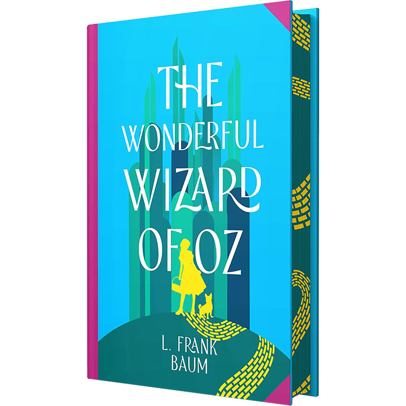 The Wonderful Wizard of Oz Book by L. Frank Baum | Sprayed Edge Deluxe Hardcover Edition – A Timeless Journey to the Emerald City