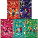 Anna James Pages & Co Collection 5 Books Set (Tilly and the Bookwanderers, Tilly and the Lost Fairy Tales, Tilly and the Map of Stories, The Book Smugglers & The Treehouse Library)