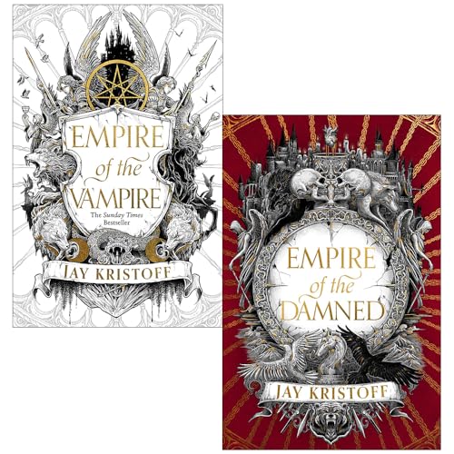 Empire of the Vampire Series Collection 2 Books Set By Jay Kristoff (Empire of the Vampire & Empire of the Damned [Hardcover])